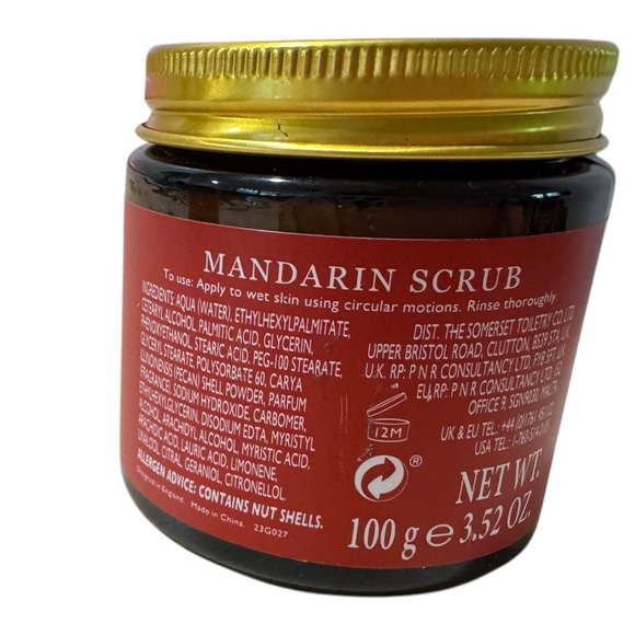 NEW Velvet Rose and Mandarin Exfoliating Mini Body Scrub Set - Picture 4 of 5